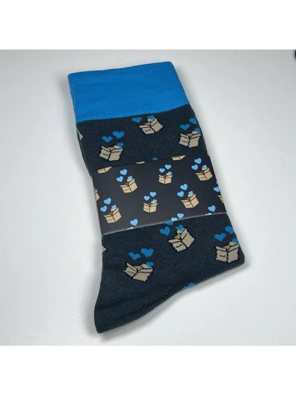 Amazon Employee Driver Appreciation Socks Boxes And Hearts Brand New